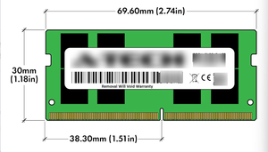 Module de mémoire <span class=keywords><strong>RAM</strong></span> pour ordinateur portable d'origine 32 Go <span class=keywords><strong>DDR4</strong></span> 2666 MHz PC4-21300 (PC4-2666V) CL19 SODIMM 2Rx8 1,2 V 260 broches Non-ECC - Product Image 2