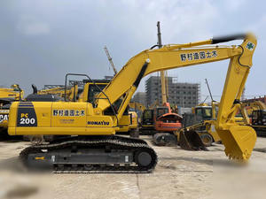 PC200 Excavadora sobre orugas usada Komatsu PC200 Buen estado Alta calidad para la venta - Product Image 2