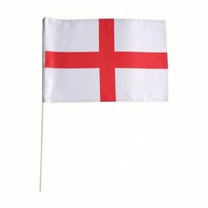 ธงชาติอิตาลีแบบพกพา ขนาด 14*21 ซม. ทำจากโพลีเอสเตอร์ สำหรับแฟนฟุตบอล ปี 2026 พร้อมเสาพลาสติก - Product Image 3