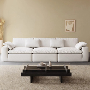 Thiết Kế Mới Đồ Nội Thất <span class=keywords><strong>Chaise</strong></span> Phòng Chờ <span class=keywords><strong>Sofa</strong></span> Với Ottoman Modular Đám Mây Ghế <span class=keywords><strong>Sofa</strong></span> Cắt - Product Image 1