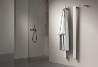 Interrupteur à bouton-poussoir 62 pouces grand porte-serviettes radiateur sèche-serviettes moderne électrique chauffe-serviettes