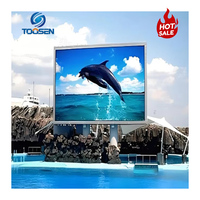 Panneau publicitaire LED extérieur étanche IP65 P8 P10, mur vidéo sur pied, haute luminosité, personnalisable, résolution 8K