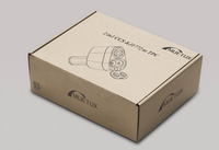 Boîte en carton ondulé rigide recyclable avec doublure en mousse, carton durable pour l'expédition et l'emballage cadeau avec logo personnalisé