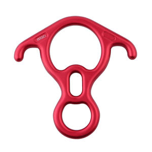 סגסוגת אלומיניום 50kn דמות הצלה 8 היורד גדול מכופף אוזן גיחה סנפלינג ציוד <span class=keywords><strong>belay</strong></span> - Product Image 5