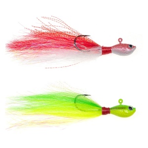 Señuelo de Pesca Personalizable con Cabeza de Jig y Pelo de Ciervo para Pesca en Agua Salada, Señuelos de Pesca con Cabeza de Jig y Pelo de Ciervo - Product Image 3