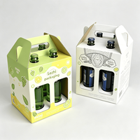 Boîte cadeau avion écologique personnalisée en papier de haute qualité pour bouteille carrée de boisson, pot ou ensemble de compléments alimentaires