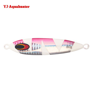 Leurre métallique 80g pour la pêche au fond de la mer, pour la maquereau, le barracuda, le groupé, le thon, la pêche en bateau - Product Image 2