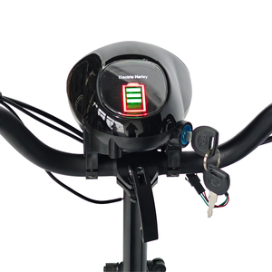 Scooter Elettrico Pieghevole a Quattro Ruote Impermeabile Economico per Esterni con Telaio Anti-Vibrazione per Anziani - Product Image 5