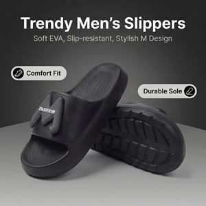 Chaussons d'intérieur et d'extérieur pour homme, imperméables, antidérapants, respirants, légers, résistants à l'usure, tendance, décontractés - Product Image 2