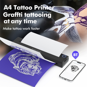 纹身打印机热敏便携式迷你简约时尚涂鸦纹身高效转印高品质无墨 - Product Image 3