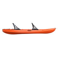 Canoë kayak bateau de pêche océan famille 2 + 1 personne kayak en plastique bateaux à rames avec pagaie kayak à pédale
