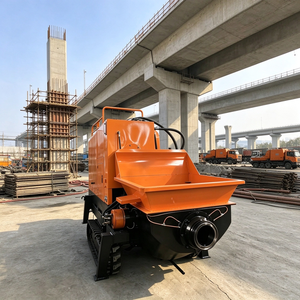 All Terrain Mobile Concrete Pumping Machine Powered by Efficient Diesel Motor Suitable for Remote - Product Image 4
