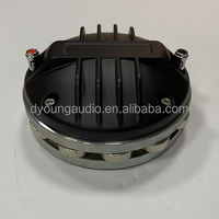 Haut-parleur de compression de tweeter HF à ligne acoustique, diamètre de gorge de 1,5 pouce, DE800, diaphragme à bobine de 75 mm, néodyme