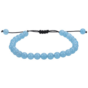 Natürliche Kraft Jade Smart Armband Heil kristall Runder feiner Schmuck Perlen anpassen Armband & Armreifen Für Frauen Männer - Product Image 4