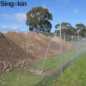 سياج شبكي مجلفن مستعمل بطول 6 أقدام و8 أقدام، سمك 9 جيج، لفات شبكية 50×50 ملم، سعر سياج سايكلون - Product Image 3