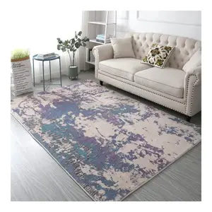 Luxuoso tapete para sala de estar, quarto, luz de luxo, casa, grande área, sofá, cama, tapete lateral, moderno e simples