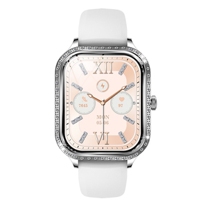 Montre Connectée MK88 2025 Écran Tactile 1,75 Pouce Appel BT Physiologie Féminine Étanche IP68 Android pour Femmes - Product Image 5