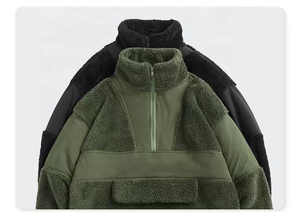 Autunno e inverno nuova <span class=keywords><strong>giacca</strong></span> da <span class=keywords><strong>uomo</strong></span> con collo a cerniera in <span class=keywords><strong>Cashmere</strong></span> ampia da <span class=keywords><strong>uomo</strong></span> - Product Image 5