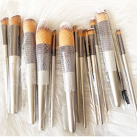 Set Kuas Makeup Kosmetik Profesional, Set Kuas Eyeshadow, Kuas Makeup Lembut, Kit Kuas Makeup 18 PCS, Set Kuas Eyeshadow