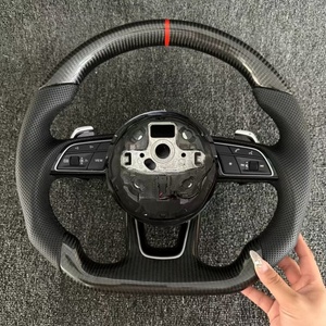 <span class=keywords><strong>Volante</strong></span> de fibra de carbono para <span class=keywords><strong>Audi</strong></span> B9 A3 <span class=keywords><strong>A4</strong></span> A5 RS3 S4 RS5 S3 S4 S5 A6 A7 A8 Q5 Q7 Q8 TT R8 S6 RS6 RS7 S7 B8.5 B8 - Product Image 1