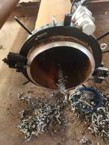 Chemical Oil 273-426 mm Pipe <b>Split</b> Frame Pipe Cutting and Beveling <b>Machine</b> - Product Image 6