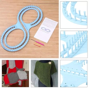 Outil avec 3 projets pour chaussettes en tricot, couture à domicile, kit de travaux manuels, outils de couture, outils de tricot, métier à tisser pour <span class=keywords><strong>afghan</strong></span>, planche à tricoter - Product Image 2