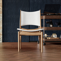 Chaises de salle à manger et de restaurant confortables à dossier haut pour coiffeuse de salon de café avec siège de cadre
