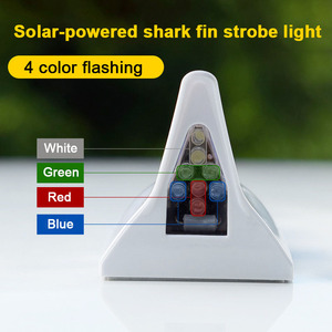 <span class=keywords><strong>Antena</strong></span> de Aleta de Tiburón LED Universal para Coche, Señal de Radio Automática de Energía Solar, Antenas de Techo, Luz de Advertencia de Seguridad para Conducción, <span class=keywords><strong>Tipo</strong></span> de Tienda de Campaña - Product Image 2