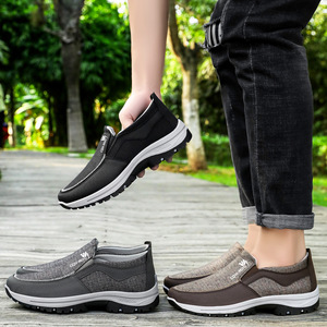 Zapatos Casuales para Hombre, Cómodos para Caminar, Nuevo Modelo, Combinan con Todo, Suela Suave de Tela, Diseño de Una Sola Capa, Talla Grande, Diseño de Boca Poco Profunda - Product Image 6