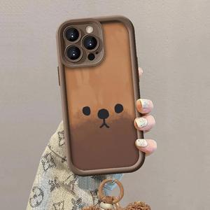 Nueva Funda Protectora para Teléfono con Diseño de Osito Lindo para iPhone 17 11 12 13 14 15 16 <span class=keywords><strong>Pro</strong></span> Max, Suave y Resistente a Impactos - Product Image 6