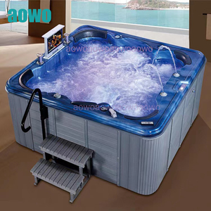 5 Người Balboa Hệ Thống Acrylic Hot Ống Ngoài Trời Bơi Spa Với Jacuzzier Đảng Bồn Tắm Massage Đơn Lập Vortex Hot Ống Spa - Product Image 6