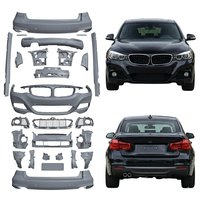 Nouveau kit carrosserie avec pare-chocs avant/arrière, jupes latérales et clips de calandre pour 3GT F34 2013-2019 – Améliorez votre véhicule au style M-Tech Sport