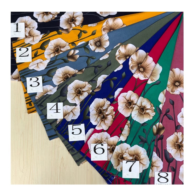 Wholesale high quality 30s rayon viscose fabric print ready goods