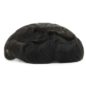 ต่อผมชายแบบเย็บมือ ขายดีข้ามประเทศ <span class=keywords><strong>ผม</strong></span>ปลอมส่งออกจากโรงงานโดยตรง สามารถดัดผมได้ รุ่น H101 - Product Image 5