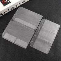 En gros : Pochettes zippées en PVC A5 A6, inserts pour classeur de budget, pochettes zippées en PVC pour classeur, pochettes zippées givrées