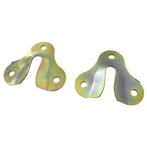 Three Hole Arc Shaped Metal Hanging Plate 50.5mm Color Plated <b>For</b> <b>Picture</b> <b>Frame</b> Mounting <b>Hooks</b> - Product Image 5