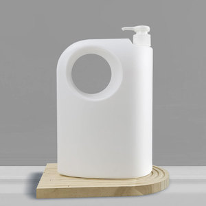 HDPE 600ml 2000ml Plato de limpieza de plástico recargable Jabón Lavado Ropa Detergente <span class=keywords><strong>para</strong></span> ropa Botella líquida Embalaje con bomba - Product Image 1