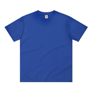 Custom 250G Heavyweight 100% Cotton <b>T</b> <b>Shirt</b> OEM ODM Oversized Unisex Crew Neck Blank Short Sleeve Tee with Logo - Product Image 6