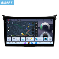 Pemutar DVD Mobil Android Seri Penhui Smart untuk Hyundai I30 II 2 GD 2011 - 2017 Radio GPS DSP Navigasi Audio Video