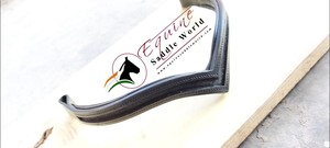 V SHAPE BLANK CHANNEL BROW BAND EQUESTRIAN ปรับแต่งแฟชั่นด้วยหนังคุณภาพสูง - Product Image 3