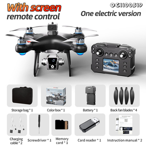 Kit <span class=keywords><strong>Drone</strong></span> Giocattolo Quadricottero <span class=keywords><strong>Mini</strong></span> Brushless con Telecomando RC a Lungo Raggio e Flusso Luminoso - Product Image 6