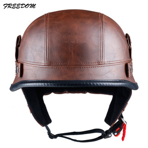 TN8679 German Motorcycle Half Face <strong>Helmet</strong> WLT-307 - Product Image 2