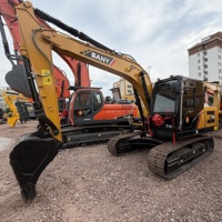 Buatan China Sany135 SY135C 13.5TON Excavator Crawler Bekas Digger Medium Bekas Sy135C Excavator Bekas Excavator Sany Bekas