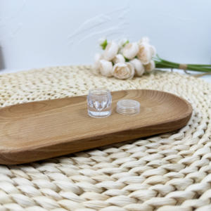 Custom Shape Cream Jar 30g 50g Empty Blue <b>Pink</b> White Cosmetic Plastic Jar - Product Image 1