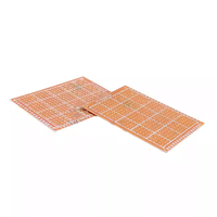 Plaques de circuit imprimé universelles à une face 5x7CM 5*7CM, épaisseur 1,2MM, kit DIY jaune
