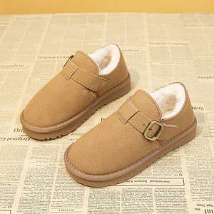 Bottes de neige chaudes à enfiler pour femme Birkenstock, nouvelle collection hiver 2025, doublées polaire, en fourrure de laine épaisse, style automne - Product Image 4