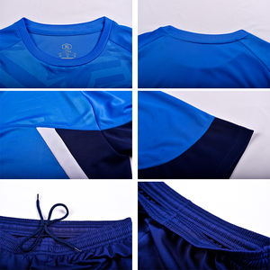 Fabrik Großhandel anpassbare Erwachsene Fußball Anzug T-Shirt Top Shorts Socken gedruckt Logo Kinder anpassbare Team High Thai Stock - Product Image 6