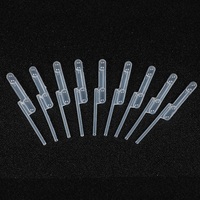 Pipette de laboratoire individuelle stérile jetable en plastique LDPE, conception à double bulbe, plage de volume 20ul-300ul, transfert, garantie 3 ans, OEM