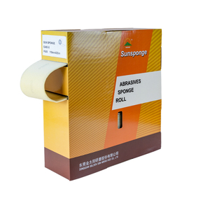 Nhà sản xuất Trung Quốc giấy nhám mài mòn ướt và khô, miếng chà nhám, giấy nhám dạng bọt, cuộn bọt biển - Product Image 1