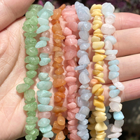 Prix Usine de Gros, Perles en Pierres Naturelles Irrégulières (Pépites) en Améthyste et Aigue-Marine pour Fabrication de Bijoux, Bracelets et Colliers DIY